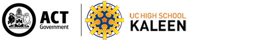 University of Canberra High School Kaleen logo