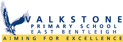 Valkstone Primary School logo