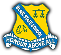 Blair State School logo