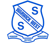 Warwick West State School logo