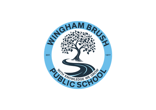 Wingham Brush Public School logo