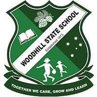 Woodhill State School logo
