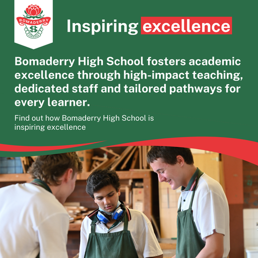 Bomaderry High School logo