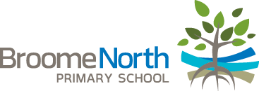 Broome North Primary School logo