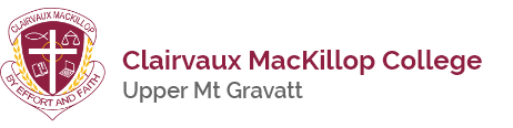 Clairvaux MacKillop College logo