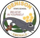 Denison State School logo