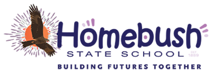 Homebush State School logo