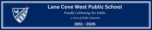 Lane Cove West Public School logo