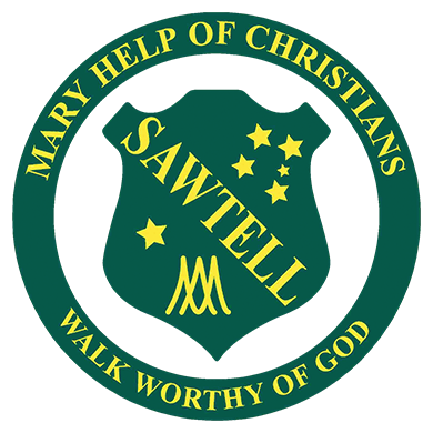 Mary Help of Christians Primary School Sawtell logo