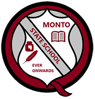 Monto State School logo