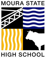 Moura State High School logo