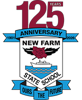 New Farm State School logo