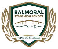 Balmoral State High School logo