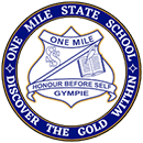 One Mile State School logo