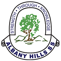 Albany Hills State School logo
