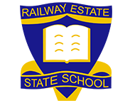 Railway Estate State School logo