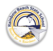 Rainbow Beach State School logo