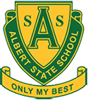 Albert State School logo