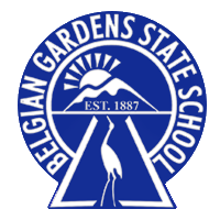 Belgian Gardens State School logo