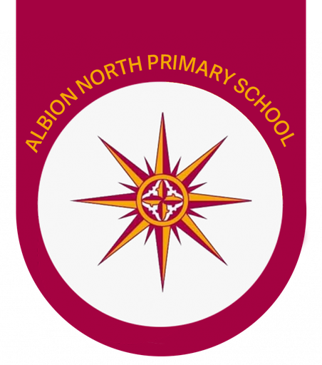 Albion North Primary School logo