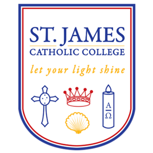 St James Catholic College logo