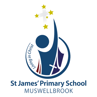 St James' Primary School logo