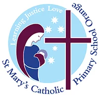 St Mary's Catholic Primary School Orange logo