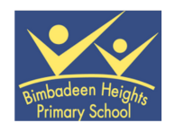 Bimbadeen Heights Primary School logo